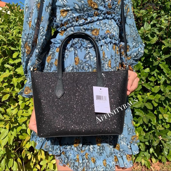 Kate spade Small Bag Joeley Satchel black glitter - Picture 2 of 8